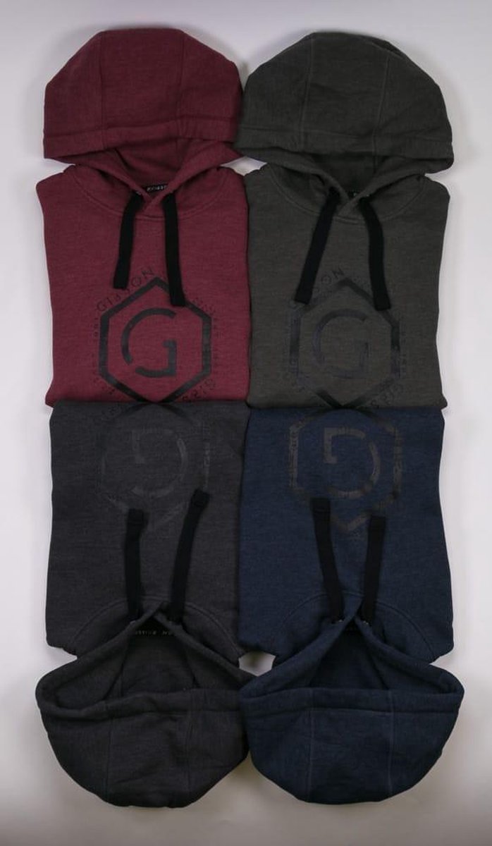 Gibson heren sweater donkerblauw - maat XXL