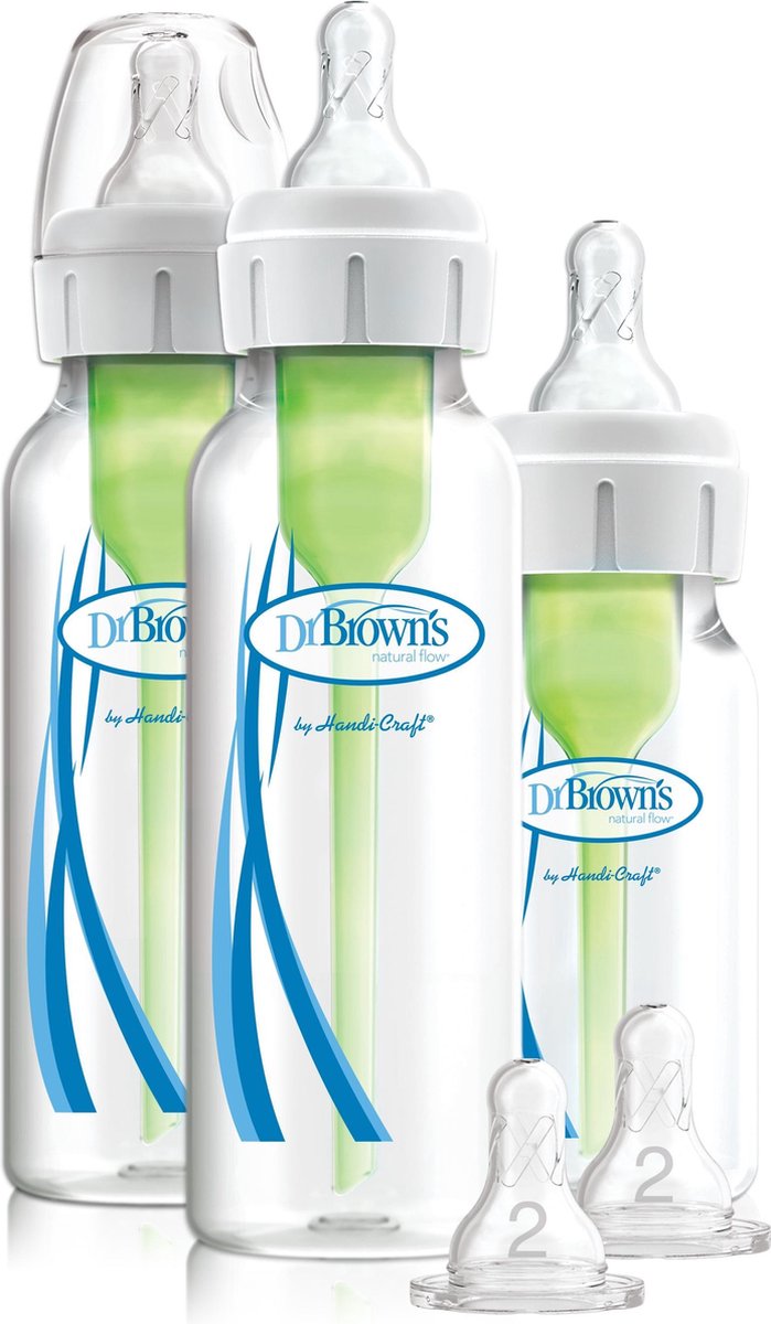 Dr.Brown's Startpakket standaardflessen - 3 Stuks