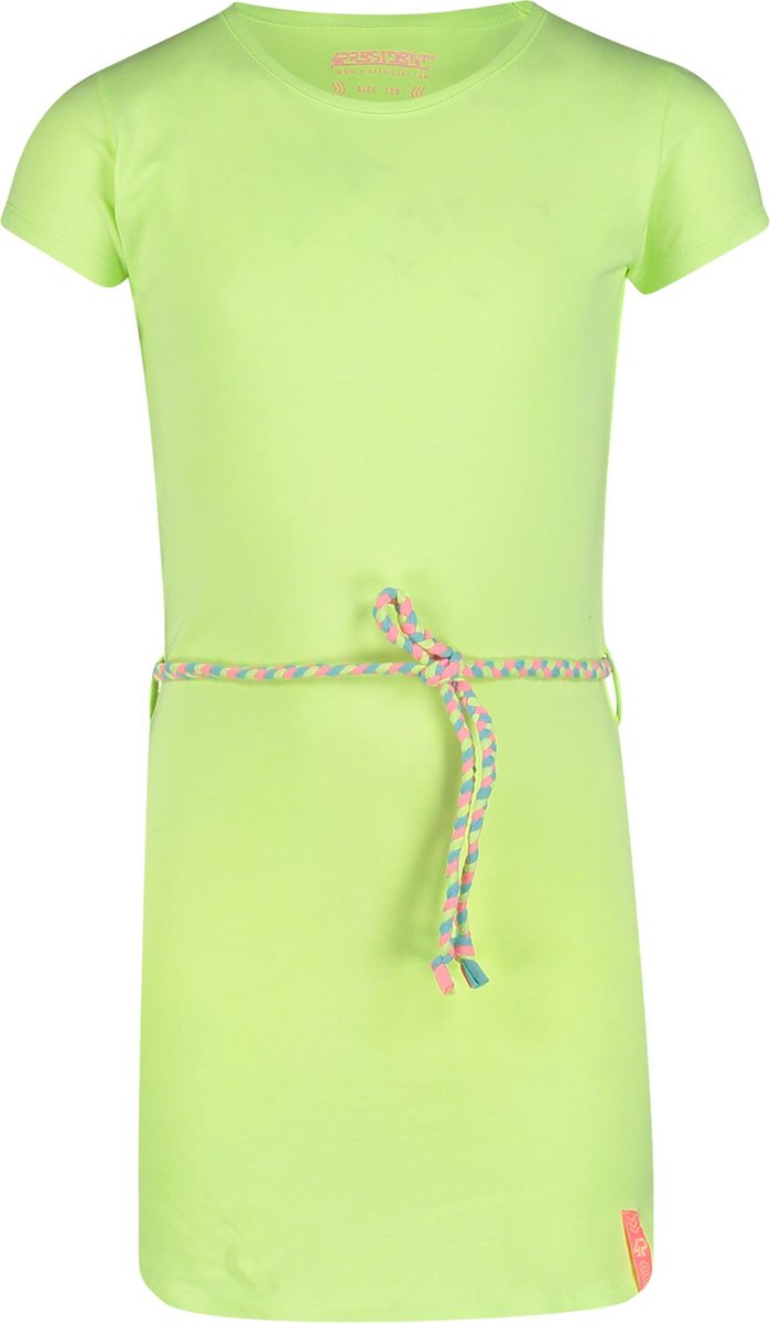 4President Davina dress Neon yellow 110
