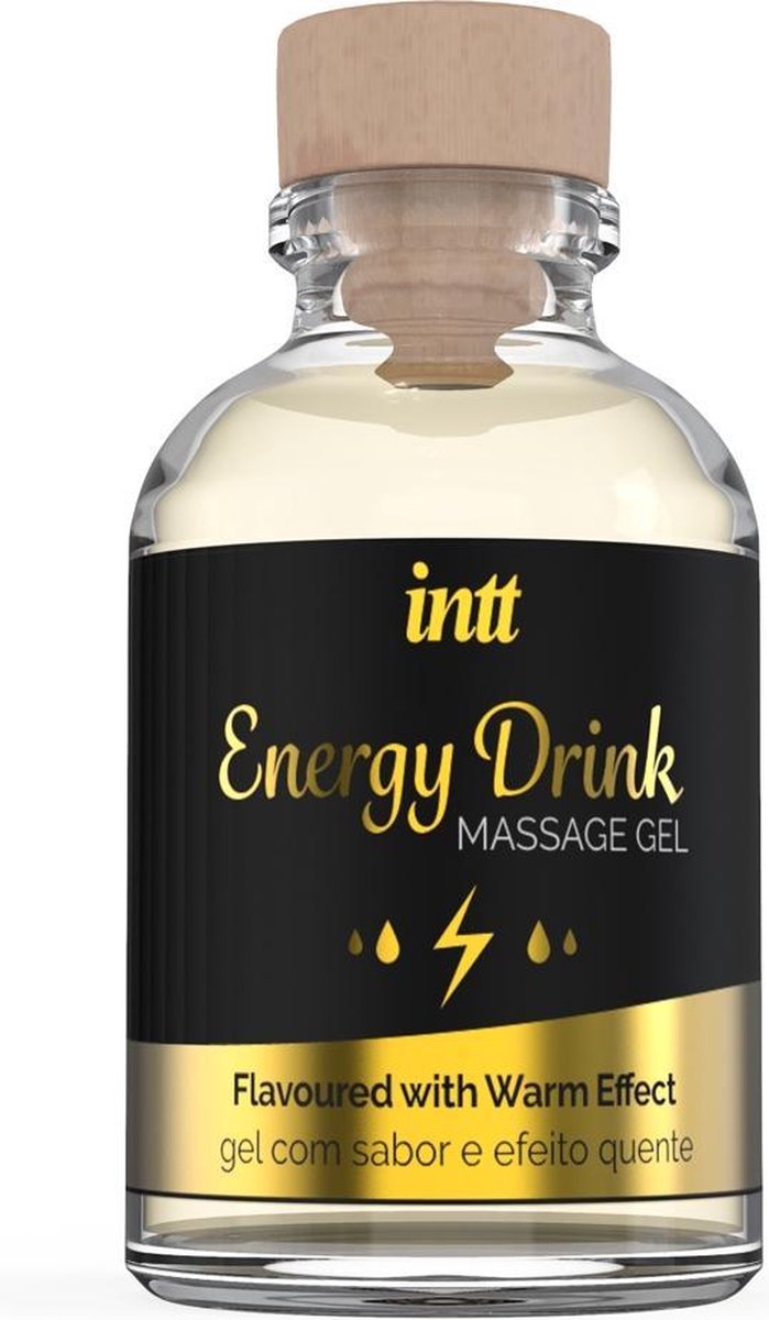 Energy Drink Verwarmende Massage Gel