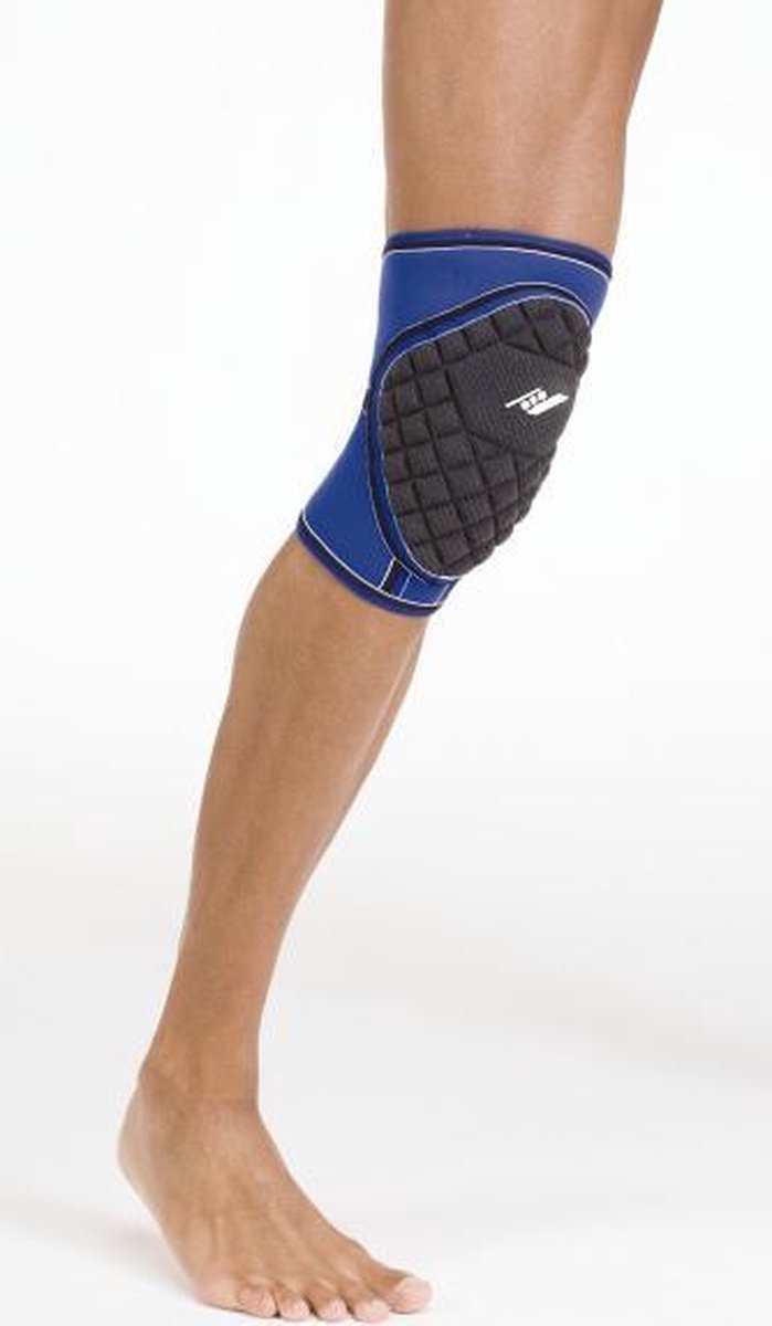 Rucanor Protecto Kniebeschermers - Sportbandages  - blauw kobalt - XL