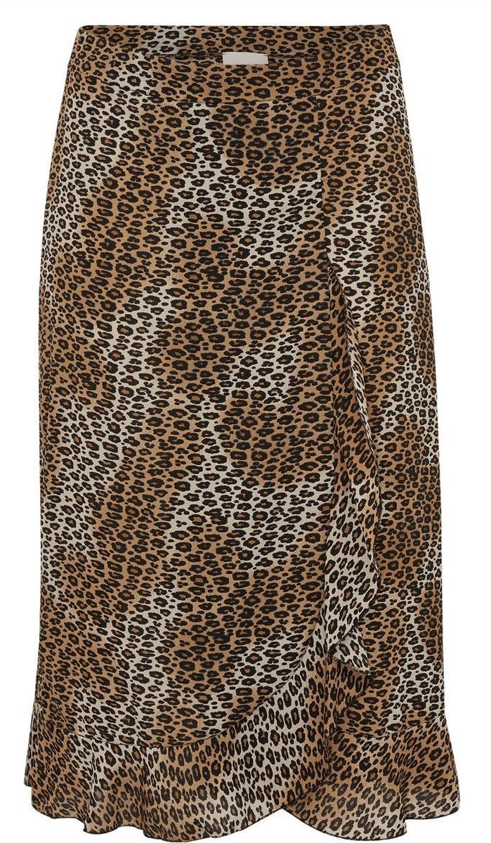 Midirok met ruffle details