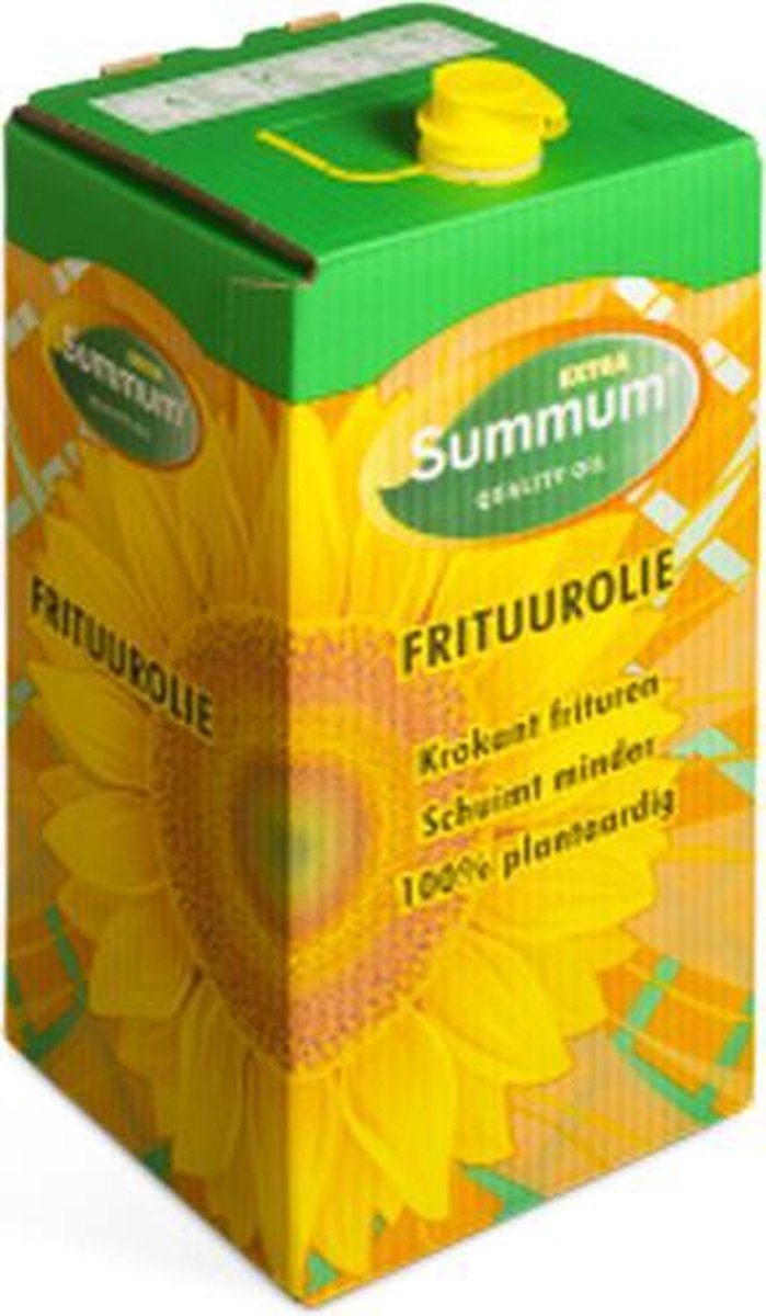 Summum frituurolie extra bag in box 10 liter