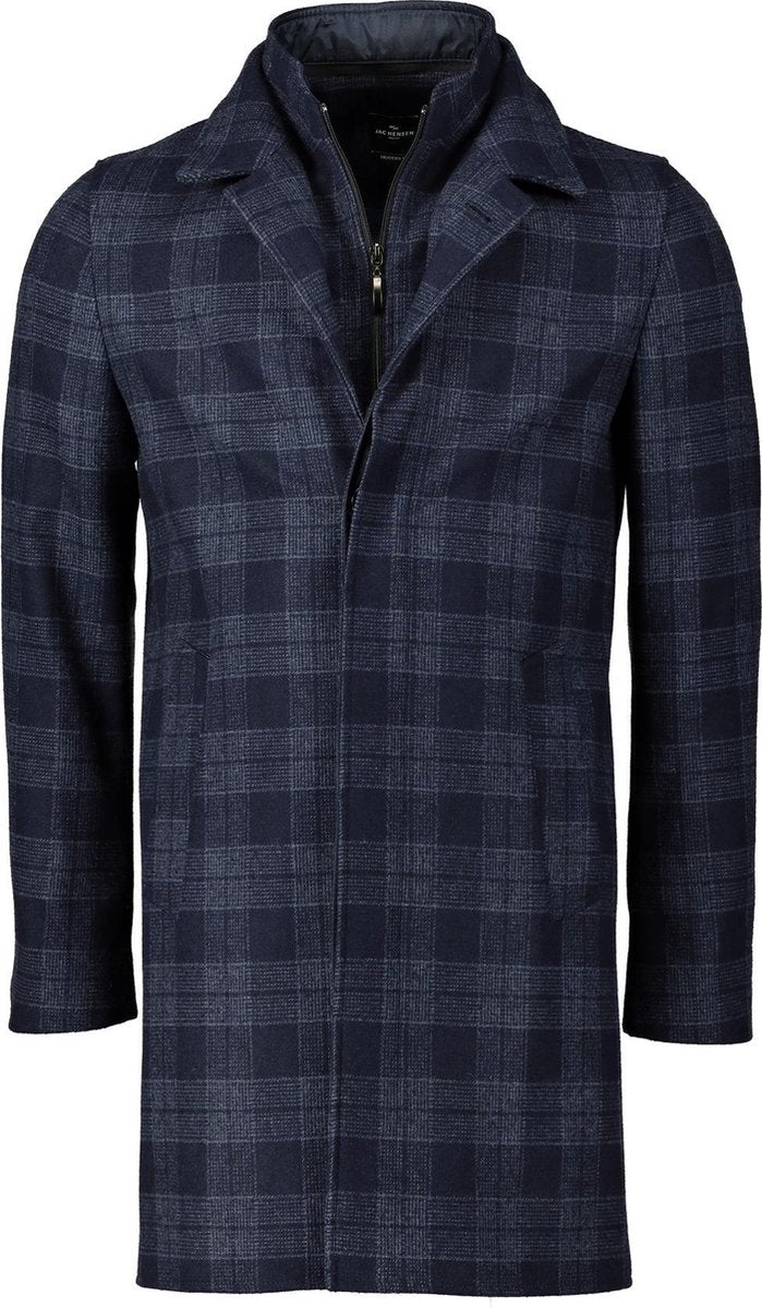 Jac Hensen Jas - Modern Fit - Blauw - 58