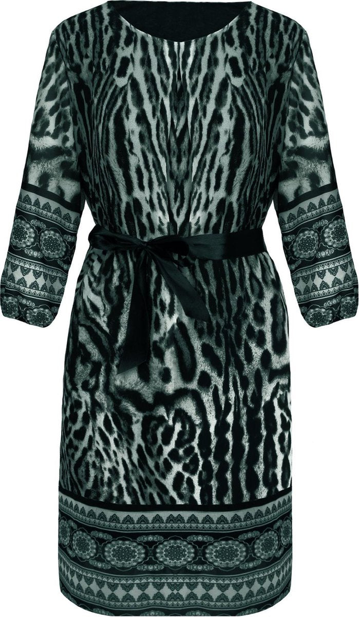 Jurk Leopard Groen