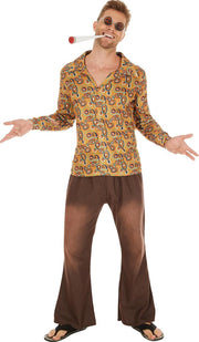dressforfun - herenkostuum hippie John L  - verkleedkleding kostuum halloween verkleden feestkleding carnavalskleding carnaval feestkledij partykleding - 300964