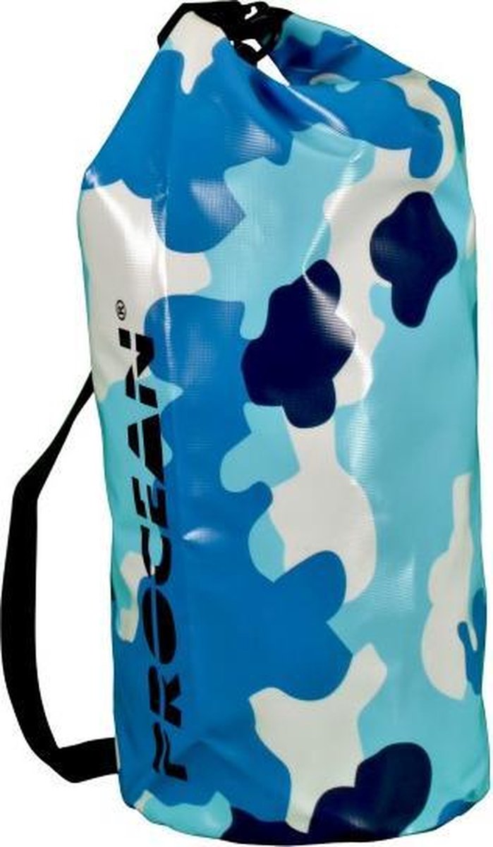 Droogtas 10 liter camou blauw