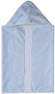 Nicolientje - Badcape 90x120 cm - Blauw