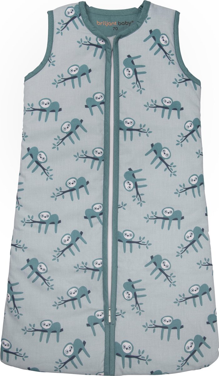 WINTER SLAAPZAK MAAT 90cm JUNGLE DUSK LUIAARD | GROEN