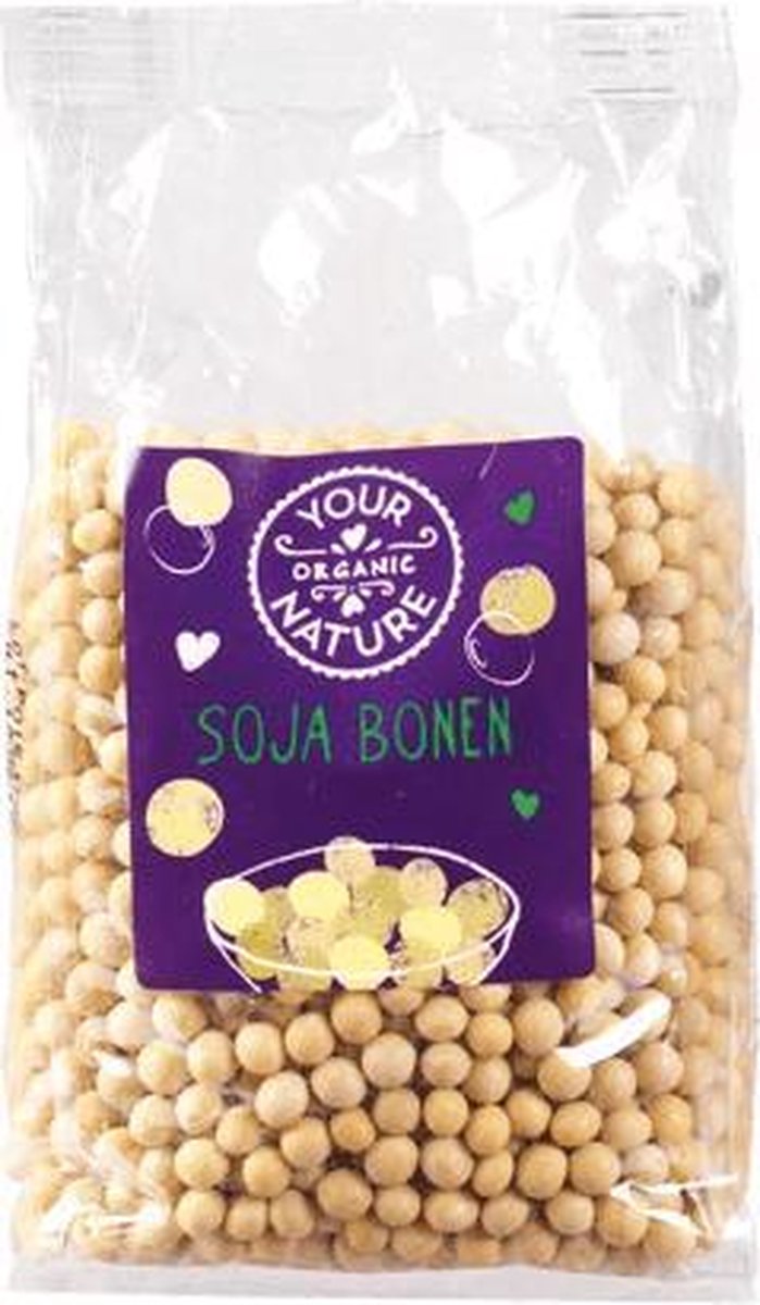Sojabonen Your Organic Nature - Zak 400 gram - Biologisch