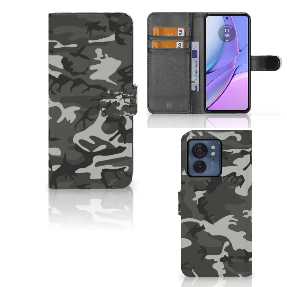 Motorola Edge 40 | Telefoon Hoesje | Army Light