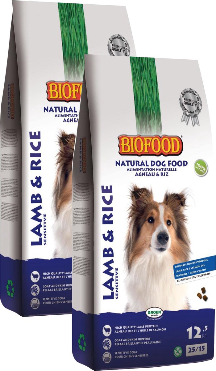 Biofood Lam & Rijst 2 x 12
