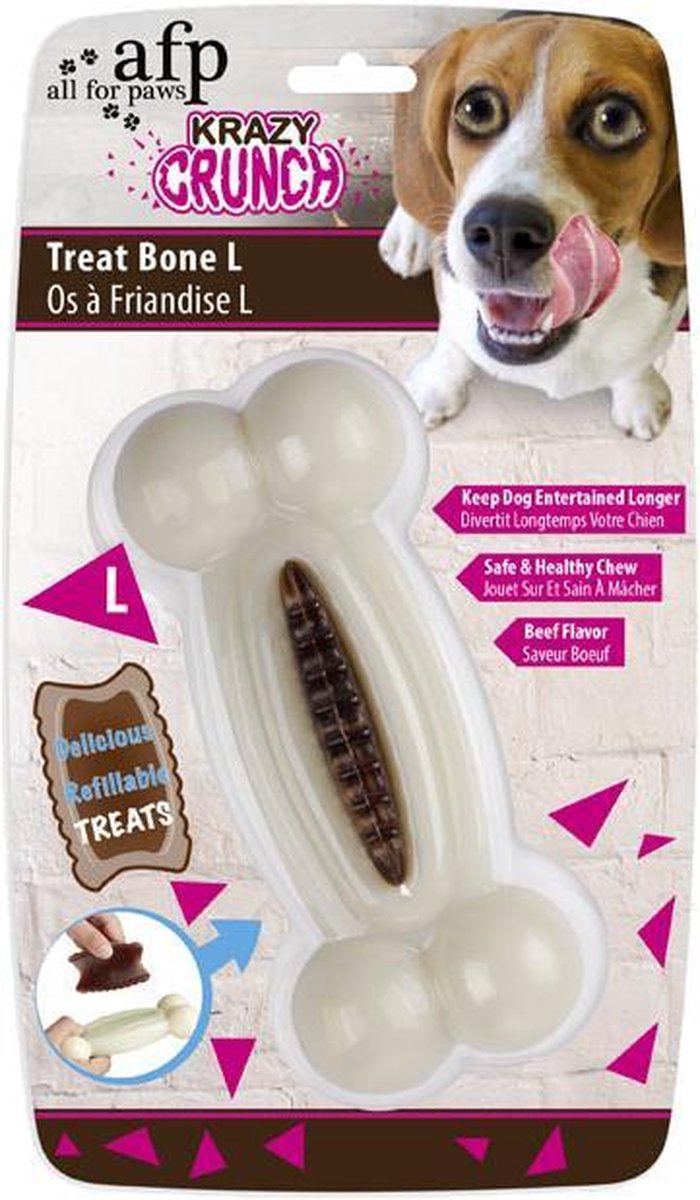 AFP Krazy Crunch-Treat Bone L with 1 treat