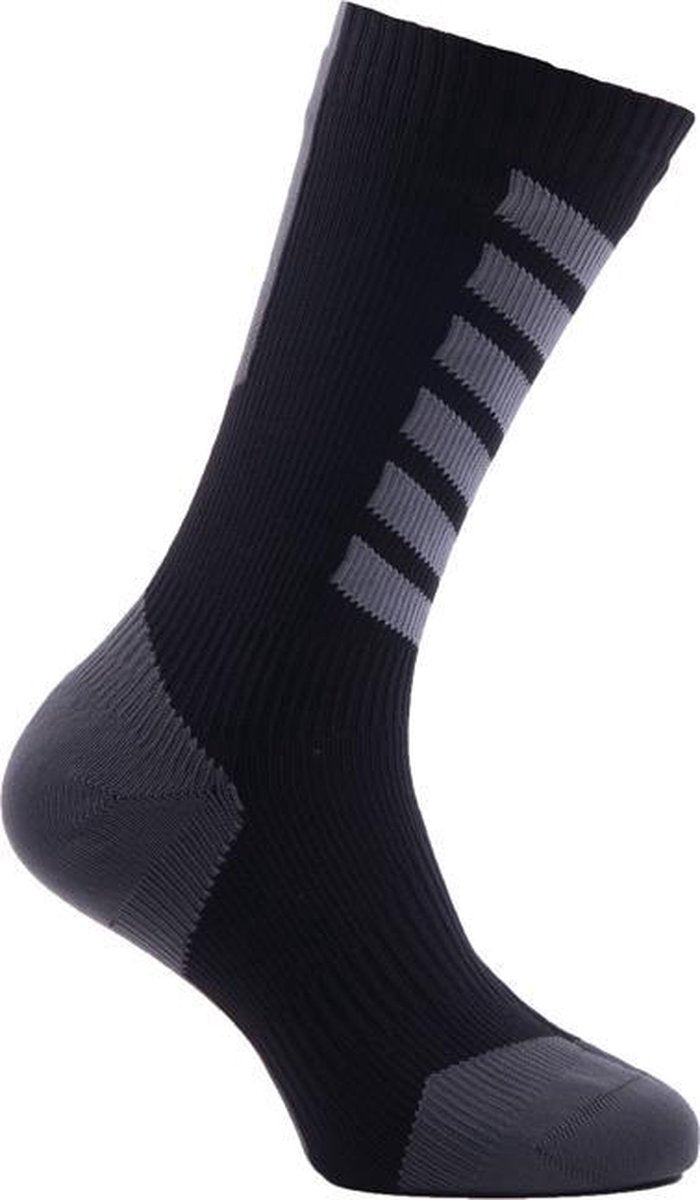 Sealskins MTB Mid Mid Hydrostop - Fietssokken  - Heren - Maat S (36-38) - Anthracite/Charcoal