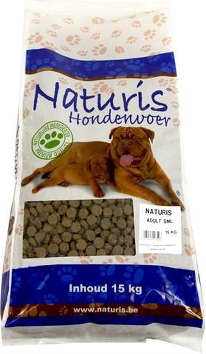 Naturis brok adult small / medium / large - 15 kg - 1 stuks
