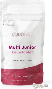 Multi Junior kauwtablet (Multivitamine voor kinderen met fruitsmaak) - 90 Tabletten - Flinndal - Multivitamine voor kinderen met fruitsmaak