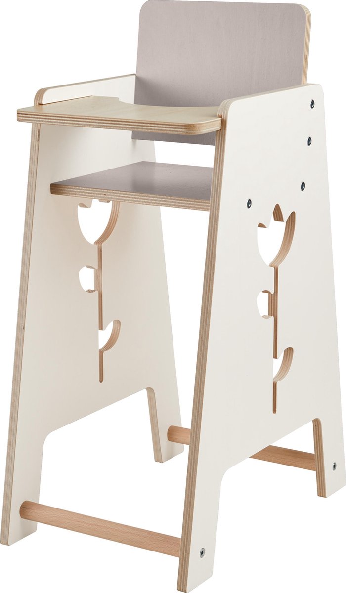 Haba Houten Poppenstoel Tulpendroom 45 Cm Wit