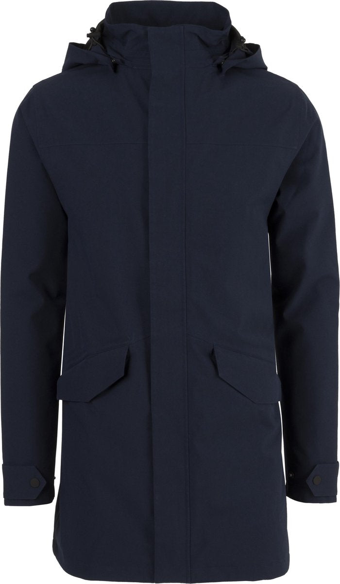 AGU Parka Long Regenjas Urban Outdoor Heren - Blauw - M