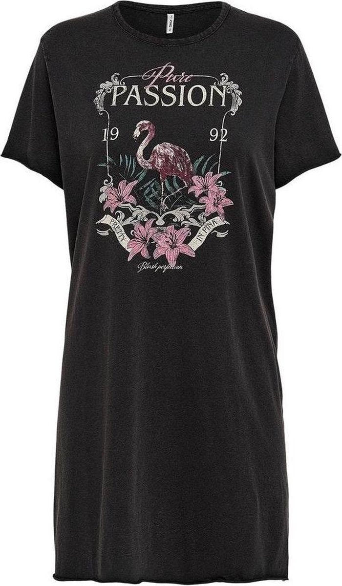 Onllucy Life Dress S/s Box Jrs 15231611 Black/passion