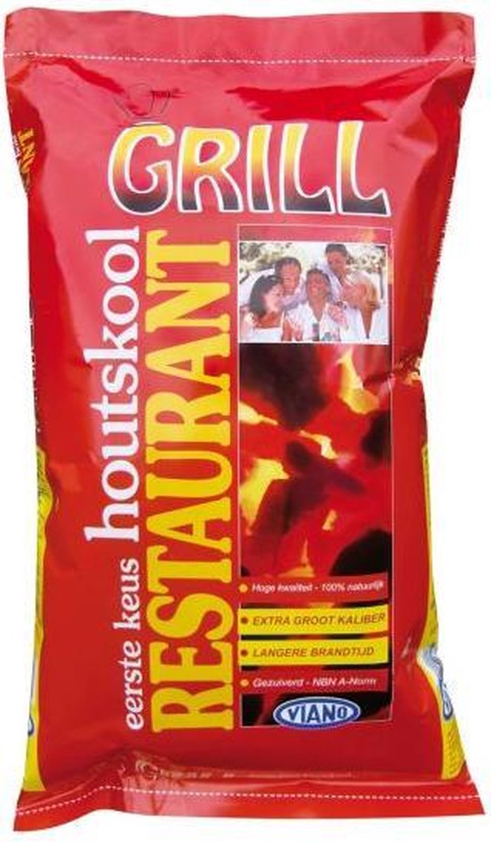Viano houtskool Restaurant 10 kg