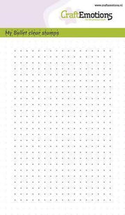 CraftEmotions clearstamps A6 - Bullet Journal -bullet dots Carla Kamphuis