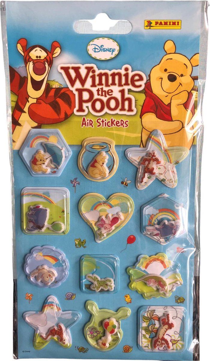 Disney Winnie de poeh stickers 12 Stuks