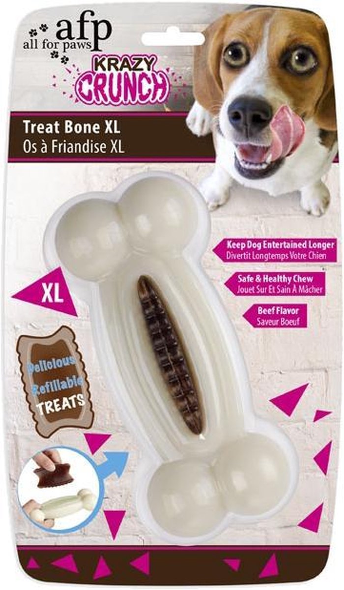 AFP Krazy Crunch-Treat Bone XL with 1 treat