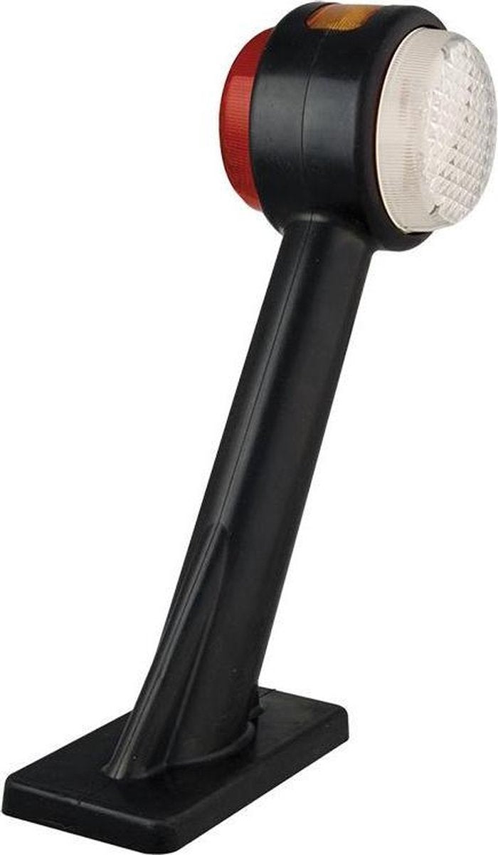 Breedtelicht 12/24V rood/wit/oranje 166x193mm LED rechts in blister