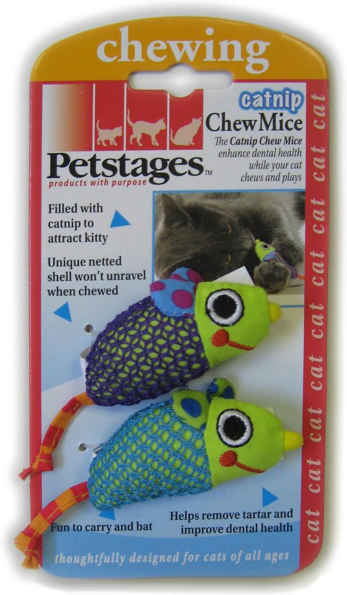 Petstages Speelgoedmuis met Catnip voor Katten