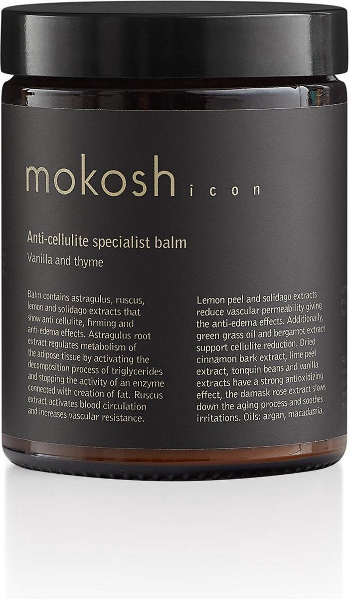 Mokosh ICON | Anti-Cellulite specialist Balm Vanille en Tijm