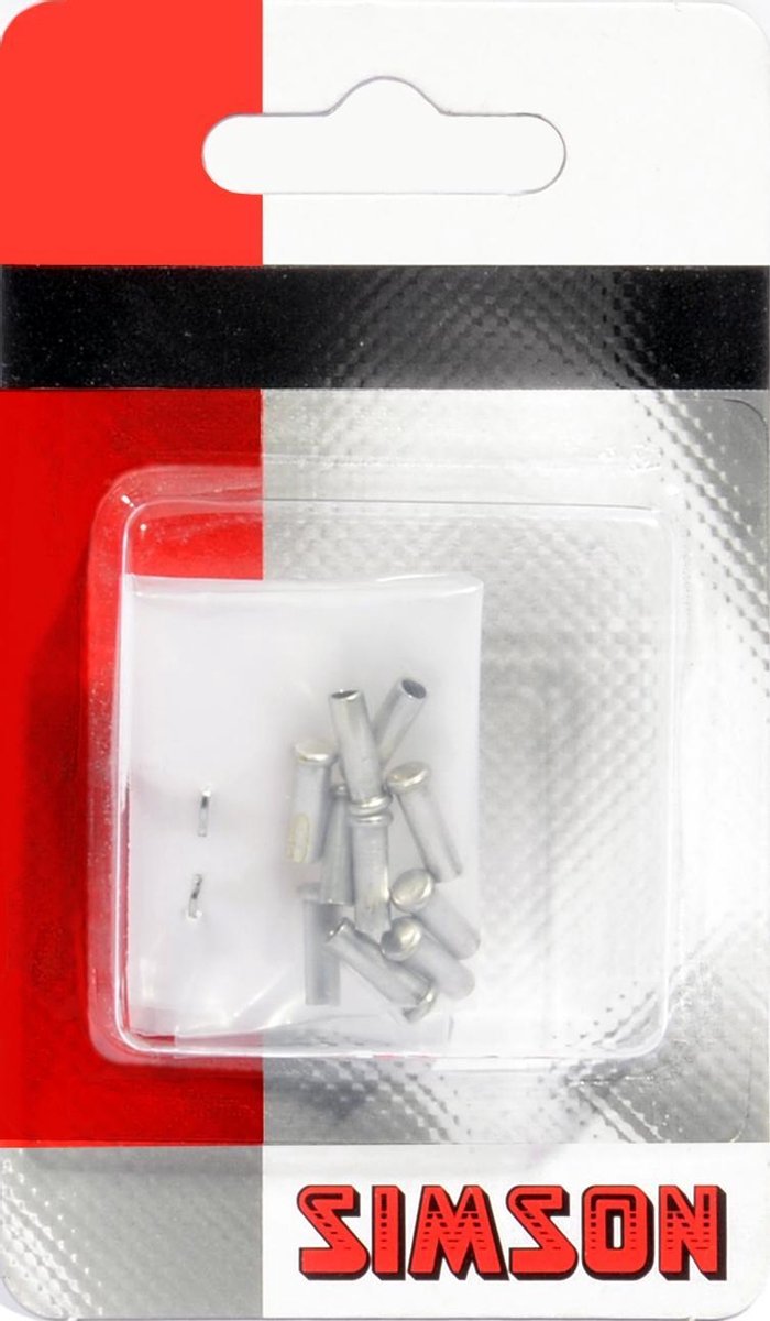 SIMSON - 021800 Binnenkabel eindhuls aluminium 10 stuks