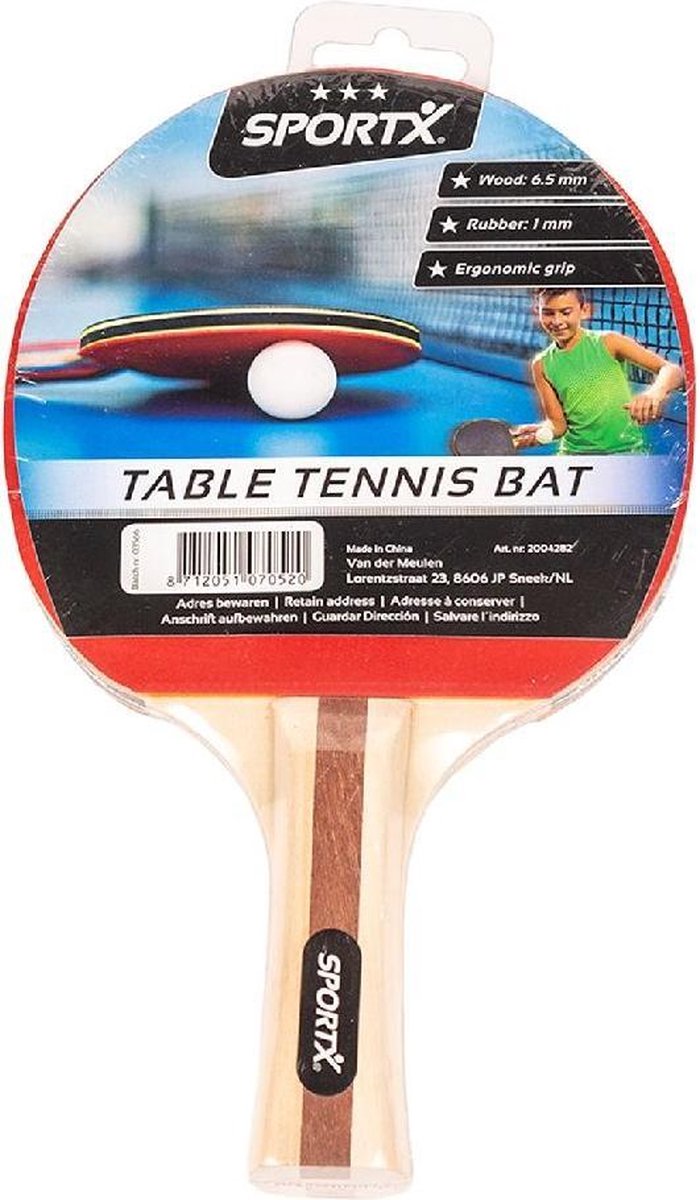 SportX Tafeltennis bat ***