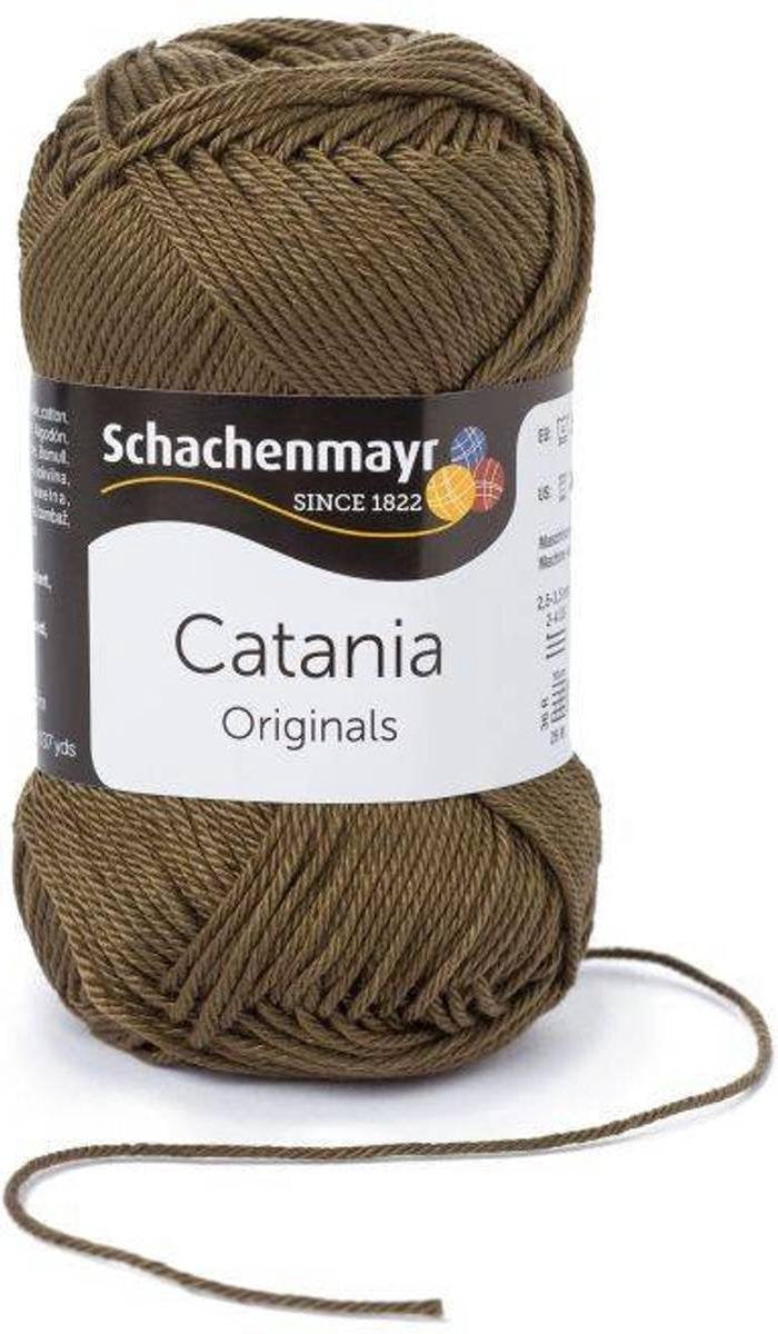 Schachenmayer Catania camouflage (414) PAK MET 10 BOLLEN a 50 GRAM. . INCL. Gratis Digitale vinger haak en brei toerenteller