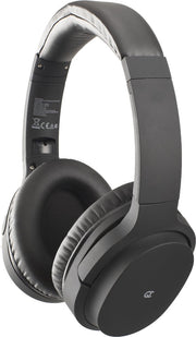 FlinQ Draadloze Koptelefoon met geluidsisolatie - Active Noise Cancelling - Werkt geluid weg - Zwart
