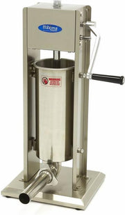 Worstenvuller 5 Liter - Verticaal - RVS - met 4 Vulbuizen - 2 Snelheden - Worstmachine / Worstvuller - Maxima