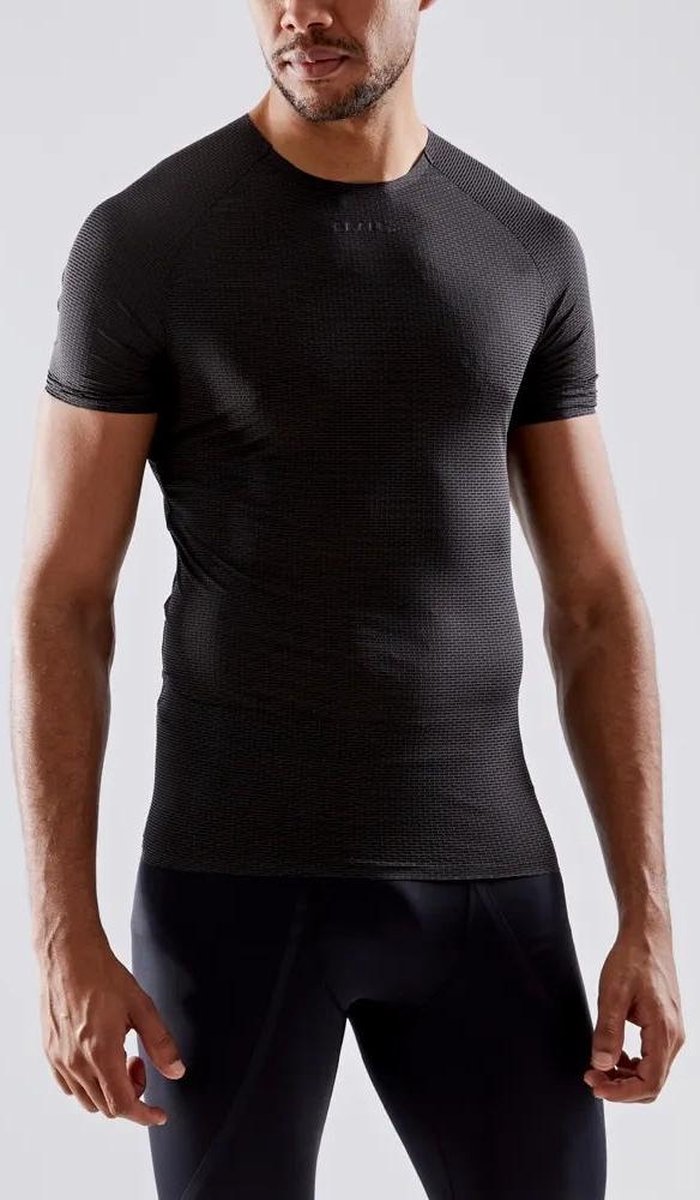 Craft Pro Dry Nanoweight Shirt Heren - Zwart | Maat: XS