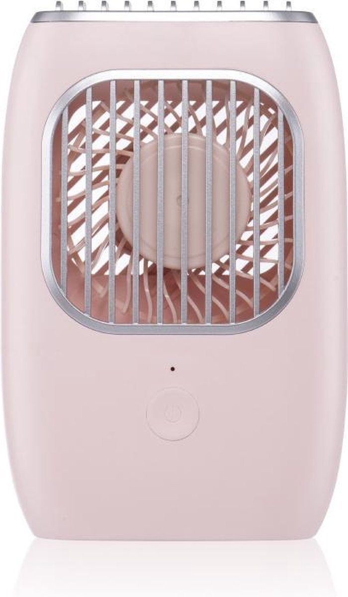 Oplaadbare mini-ventilator met riem om de nek te hangen