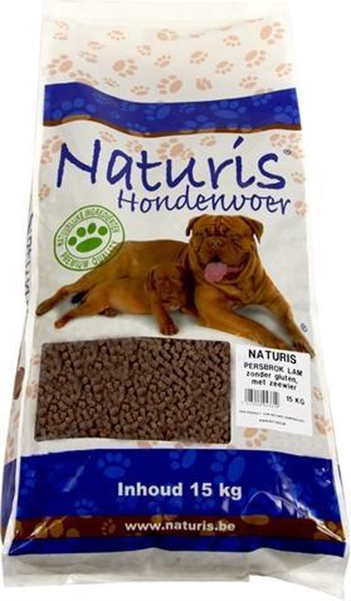 Naturis brok geperst lam - 15 kg - 1 stuks