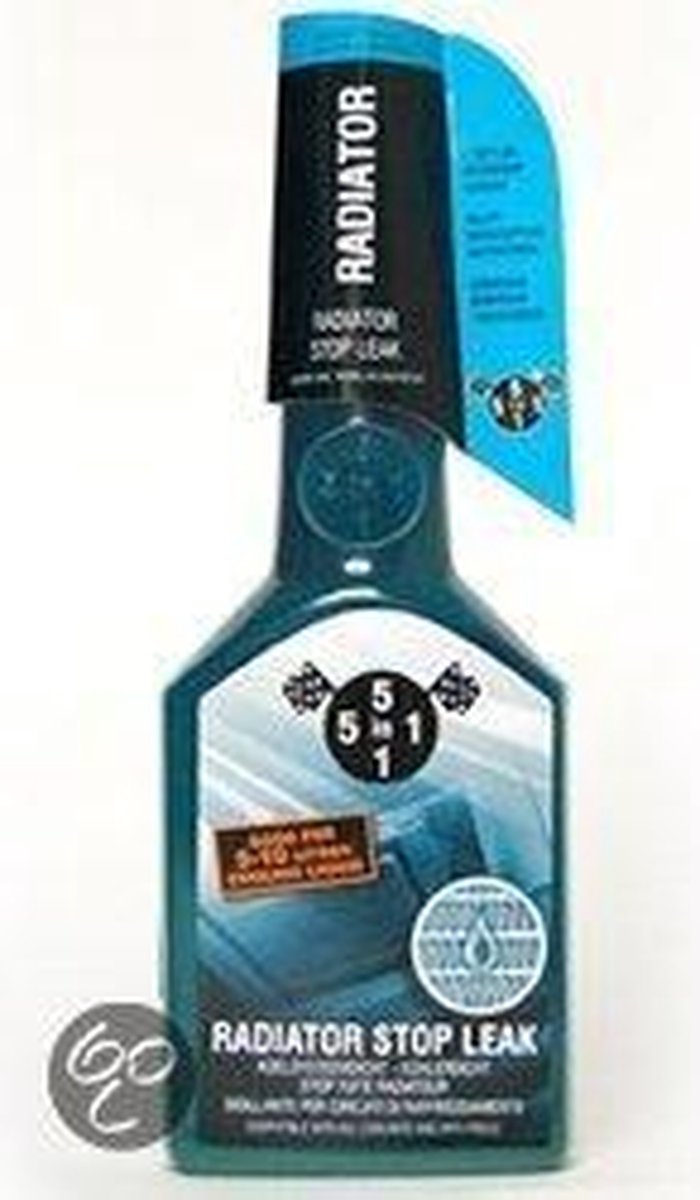 5 in 1 Reiniging en beschermingsmiddel 5 in 1 Radiator Stop Leak 325ml