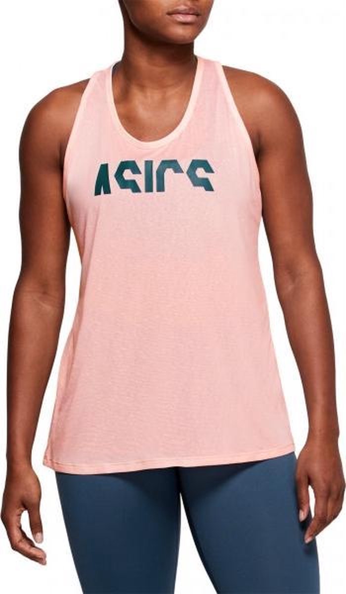 ASICS ESNT GPX Tanktop Dames - roze - maat XL