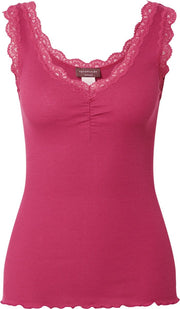 Rosemunde top Donkerroze-S