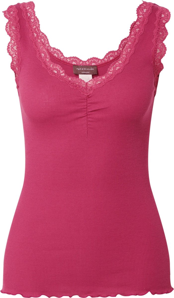 Rosemunde top Donkerroze-S