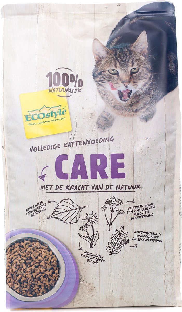 Ecostyle Vitaalspeciaal Care - Kattenvoer - 10 kg