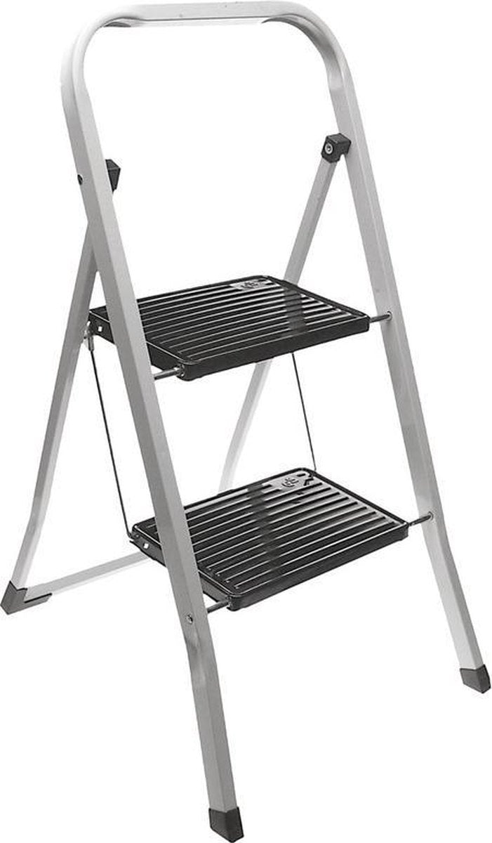 Huishoudtrap/keukentrap - 2 treden - 83 cm