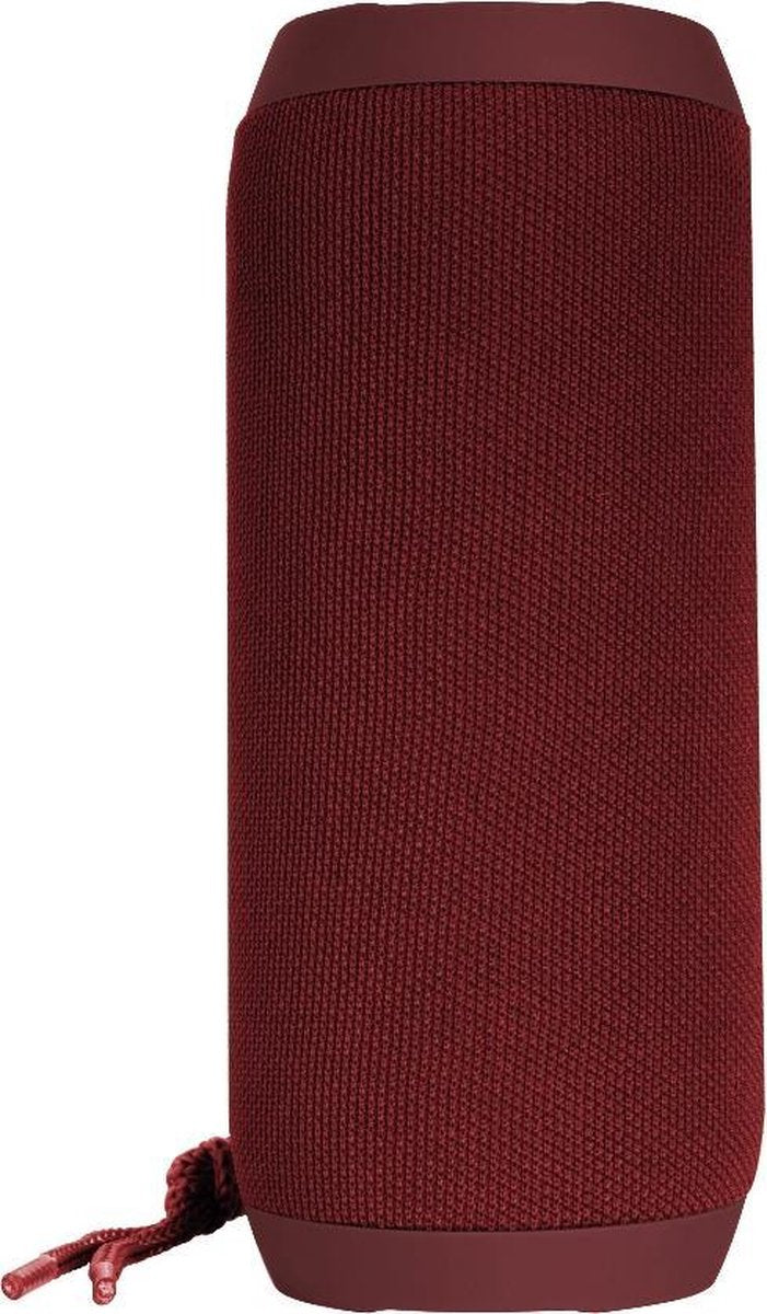 Denver BTS-110Bordeaux - Draadloze bluetooth speaker met radio- Bordeaux