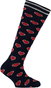 Quapi kniekousen Trixy navy hearts