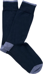 Profuomo 2 pack Sokken PP2Z00001C Donker Blauw maat 43-46