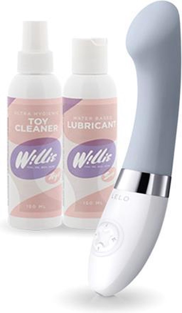 Lelo - Gigi 2 G-Spot Vibrator Grijs voordeelpakket