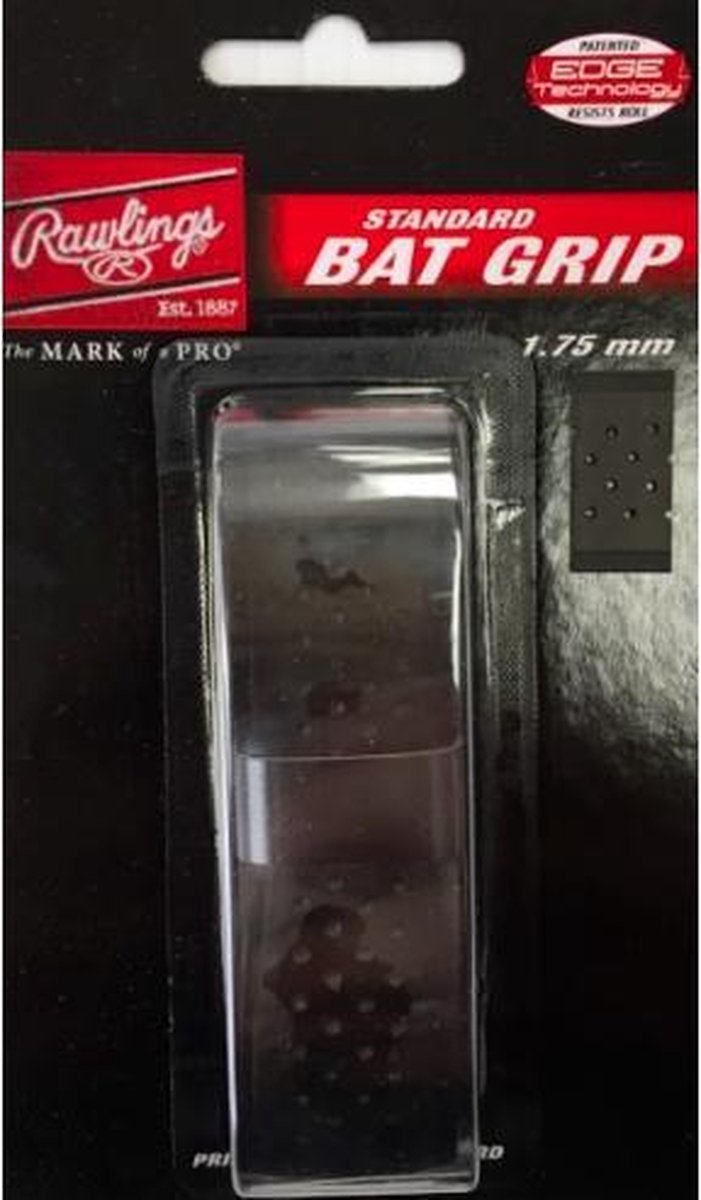 Rawlings BUZZ Cushioned Bat Grip Voor Honkbal en Softbalknuppels - Black - 2