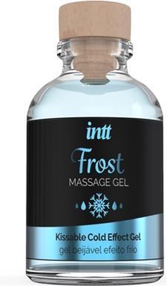 Frost Likbare Massage Gel - Drogisterij - Massage Olie - Blauw - Discreet verpakt en bezorgd